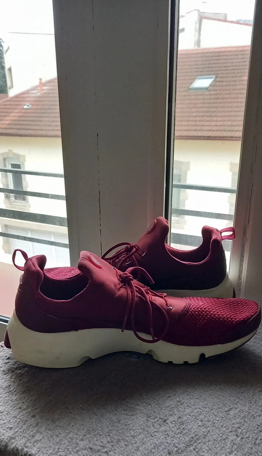 Baskets Nike presto fly bordeaux 47 – photo 3
